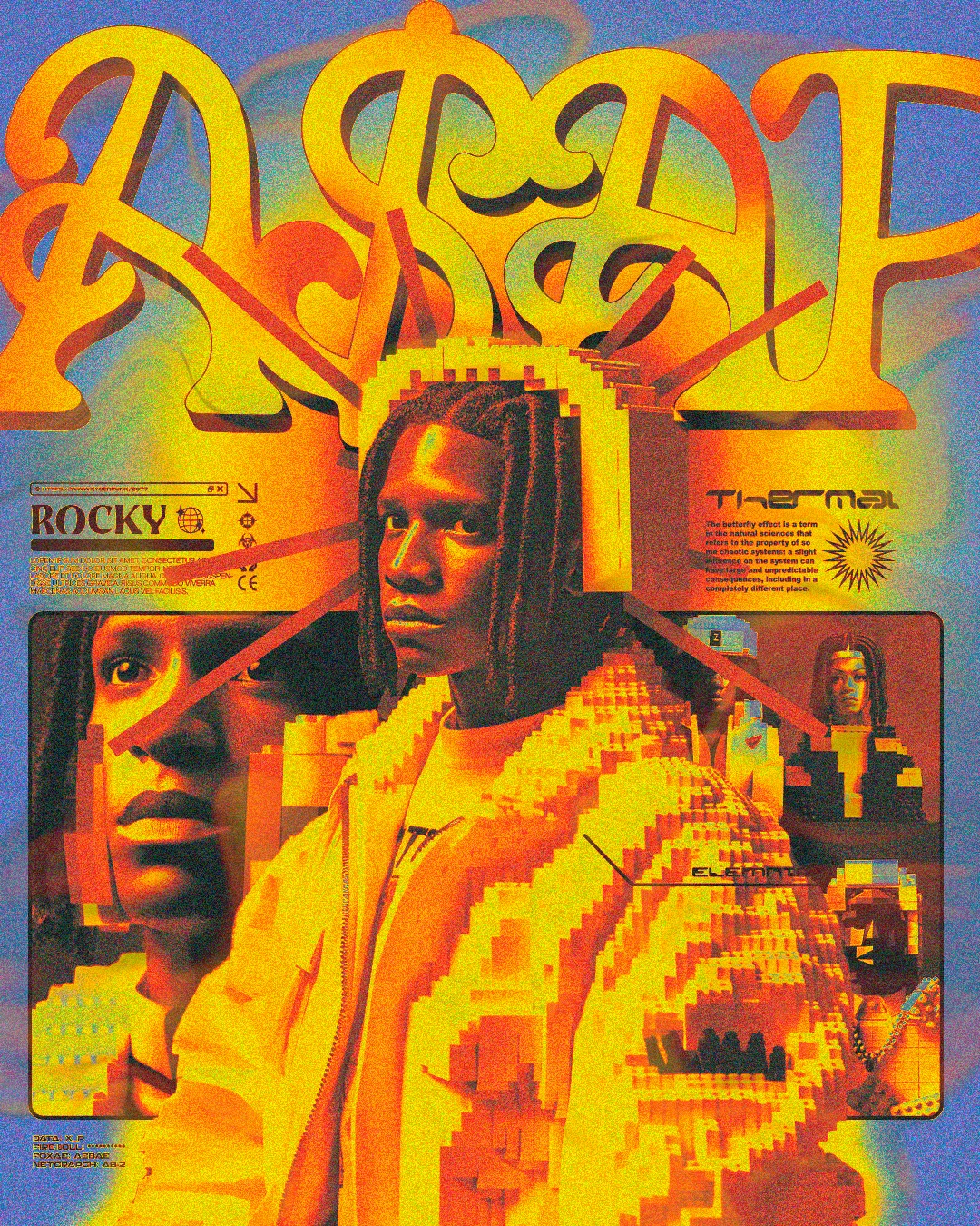 ASAP Rocky collaboration artwork
